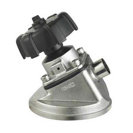 Hygienic Stainless Steel Tank Bottom Valve With Butt Weld Connection Ends