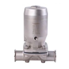 Manual / Pneumatic Diaphragm Valve Hygienic Grade Stainless Steel Made