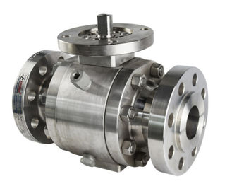 2&quot; - 56&quot; Trunnion Mounted Ball Valve With Flanged / Buttwelding Ends