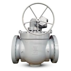 Top Entry Trunnion Ball Valve Fire Safe Design For Refinery / Power Plant