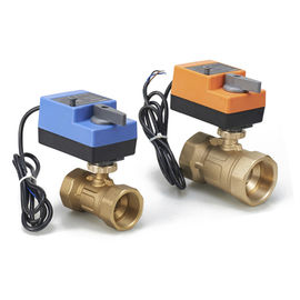 Accurate 2 Way Electric Actuated Ball Valve For Water Level / Flow Control