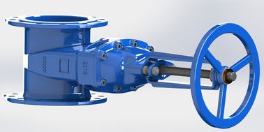Cap Operated Resilient Seated Gate Valve , FBE Coated Non Rising Stem Gate Valve