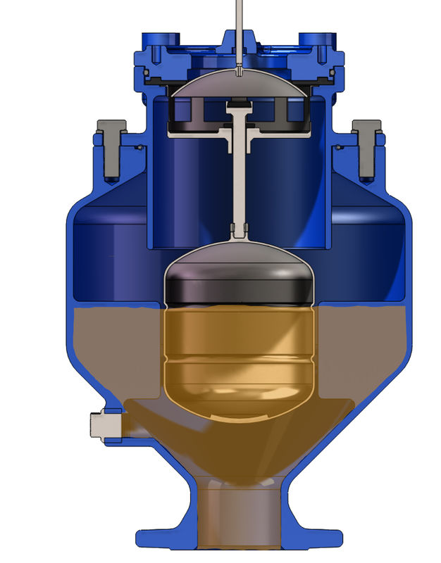 Flange Type Sewage Air Release Valve With SS 316 Internal Parts