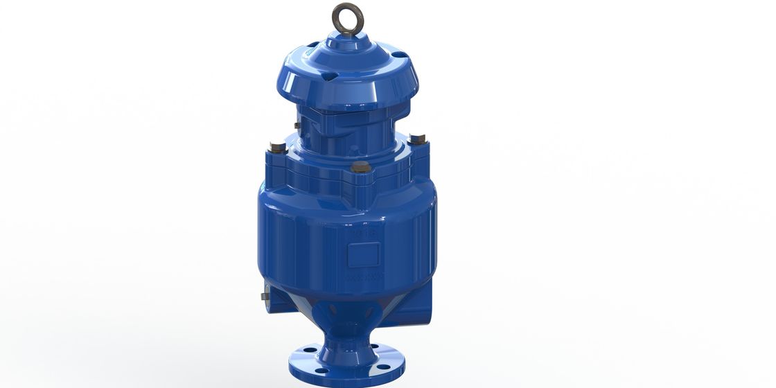 Flange Type Sewage Combination Air Release Valve Fully Fusion Epoxy Coated