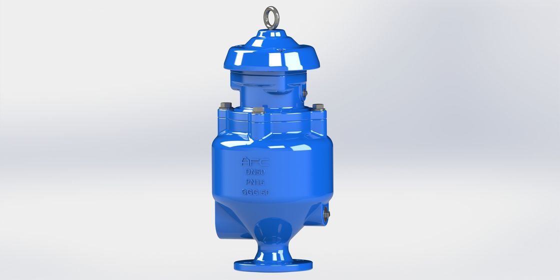 Flange Type Sewage Combination Air Release Valve Fully Fusion Epoxy Coated