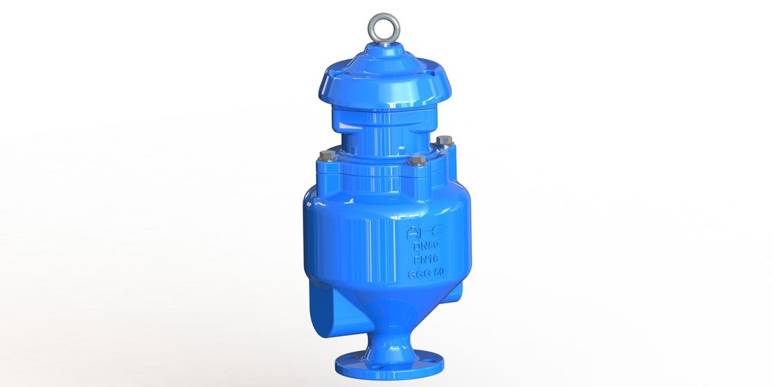 Single Chamber Sewage Air Valve , Triple Function Combination Air Release Valve
