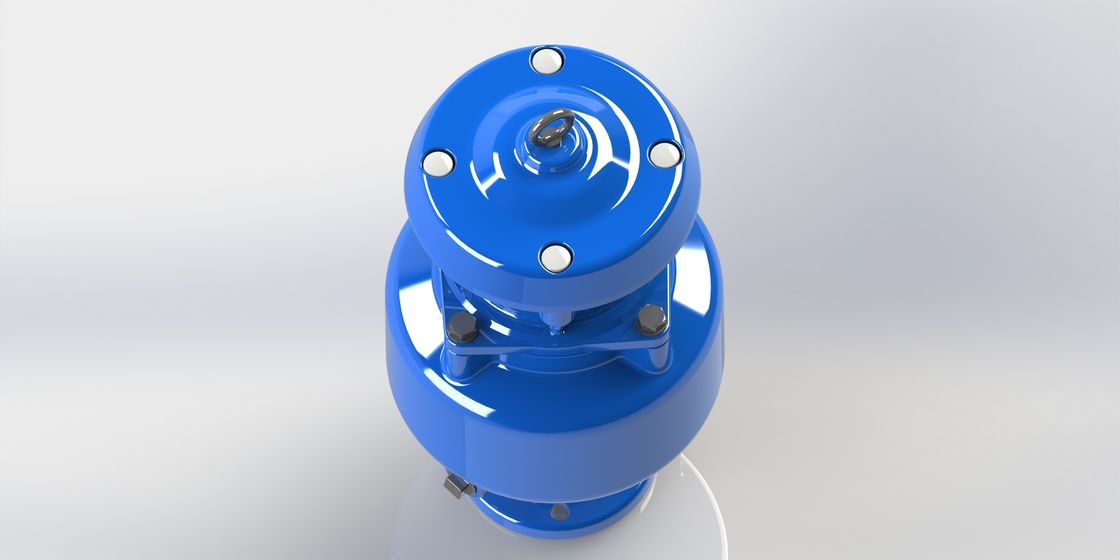 Single Chamber Sewage Air Valve , Triple Function Combination Air Release Valve