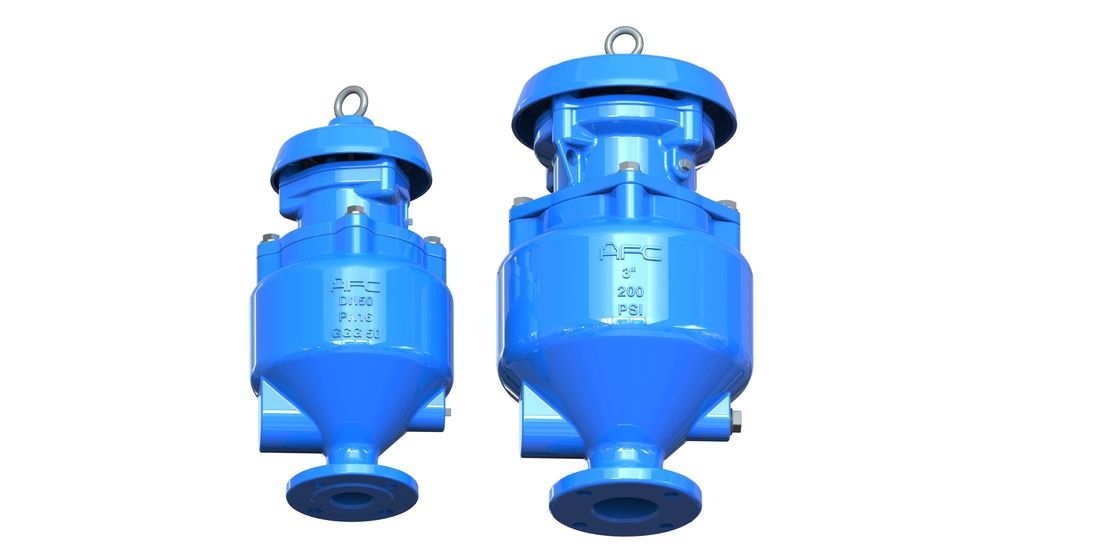 Ductile Iron Sewage Air Release Valve , Full Flow Area Water Air Release Valve