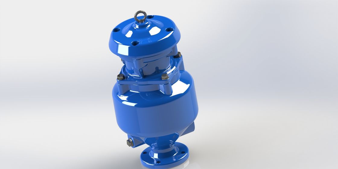 Spill Free Triple Function Combination Air Release Valve For Sewage Water System