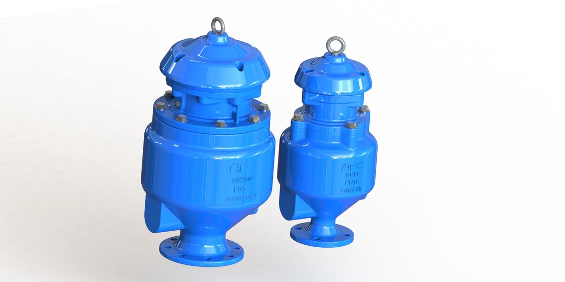Spill Free Triple Function Combination Air Release Valve For Sewage Water System