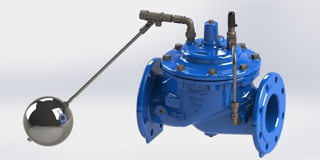 Ductile Iron Float Control Valve For Water System / Irrigation System