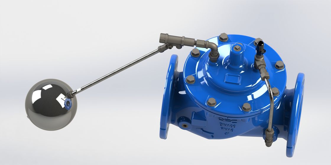 On - Off Control Float Control Valve With Stainless Steel 304 Pilot