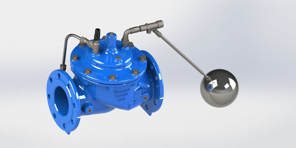 On - Off Control Float Control Valve With Stainless Steel 304 Pilot