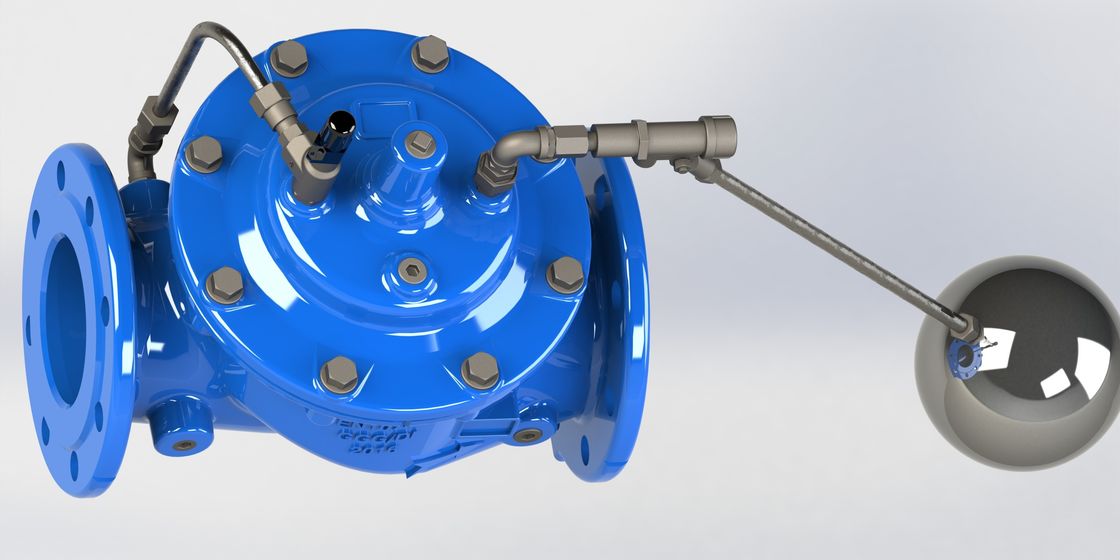 On - Off Control Float Control Valve With Stainless Steel 304 Pilot
