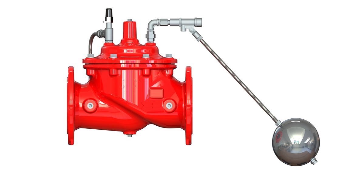 Modulating Float Operated Valve , Ductile Iron Water Trough Float Valve
