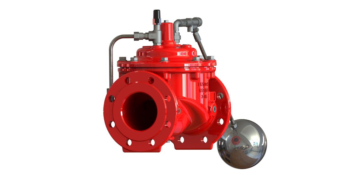 Full Bore Stainless Steel Float Valve , Epoxy Coated Water Float Valve