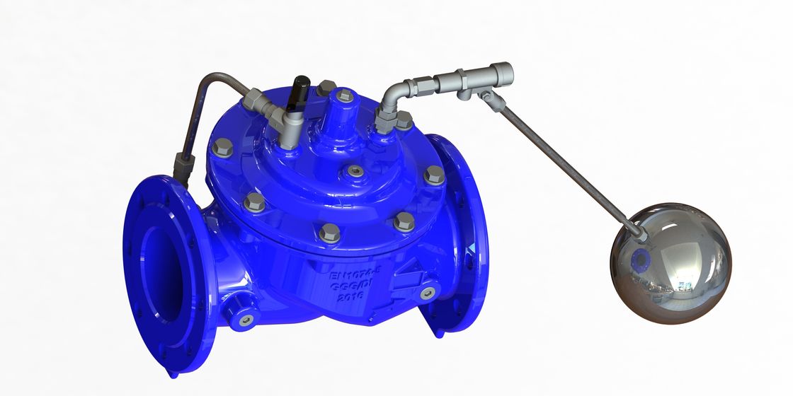 Blue Color Remote Float Control Valve With High Sealing Performance