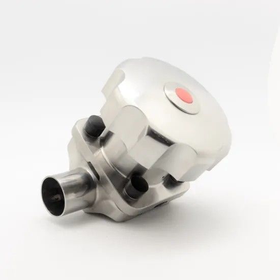 Sanitary Stainless Steel 2 Way Diaphragm Valve For Water Processing Industry