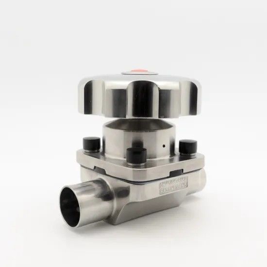 Sanitary Stainless Steel 2 Way Diaphragm Valve For Water Processing Industry