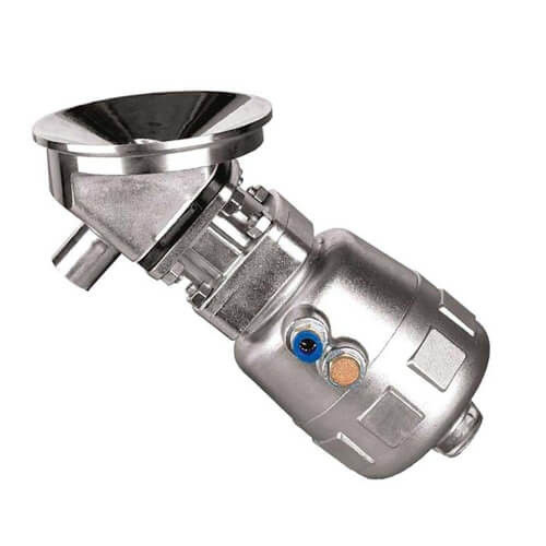 SS304 / SS316L Sanitary Diaphragm Valve , Pneumatic Tank Bottom Valve