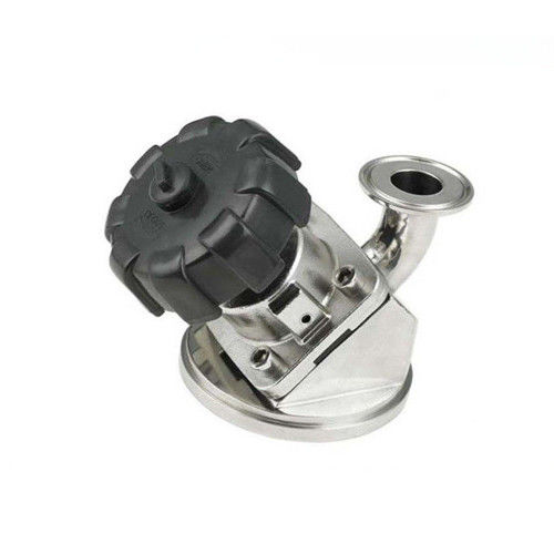 High Performance Sanitary Diaphragm Valve , Stainless Steel 316L Tank Bottom Valve
