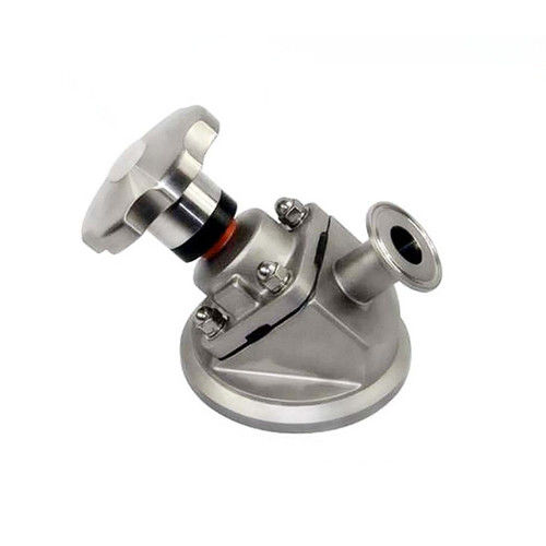 High Performance Sanitary Diaphragm Valve , Stainless Steel 316L Tank Bottom Valve