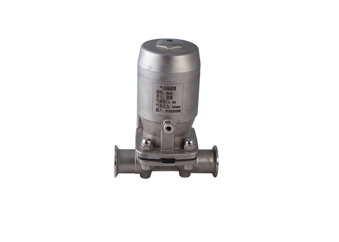 Manual / Pneumatic Diaphragm Valve Hygienic Grade Stainless Steel Made