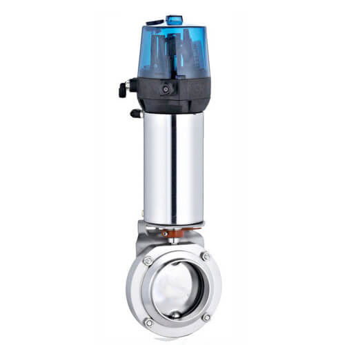 Welded / Tri Clamp / Threaded Butterfly Valve Stainless Steel 304 316L Made