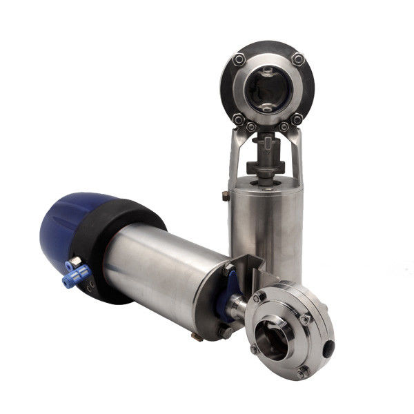 Welded / Tri Clamp / Threaded Butterfly Valve Stainless Steel 304 316L Made