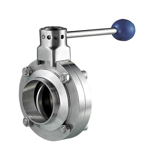 Forged SS 304 316L Welded / Butt Weld Butterfly Valve For High Temperature Pipe System