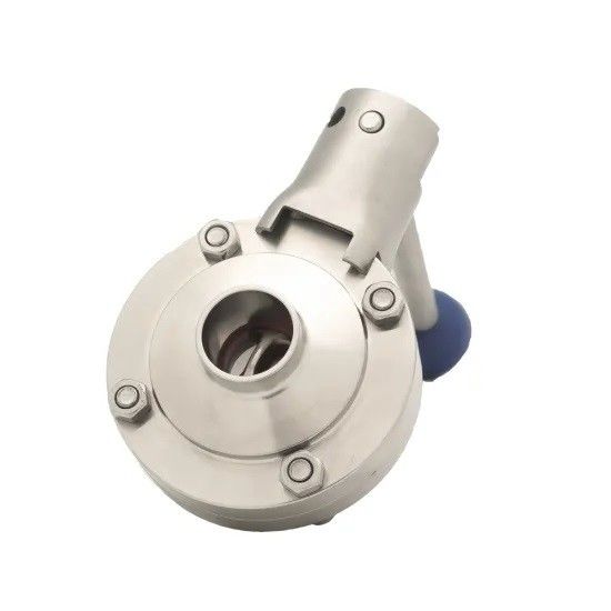 Forged SS 304 316L Welded / Butt Weld Butterfly Valve For High Temperature Pipe System