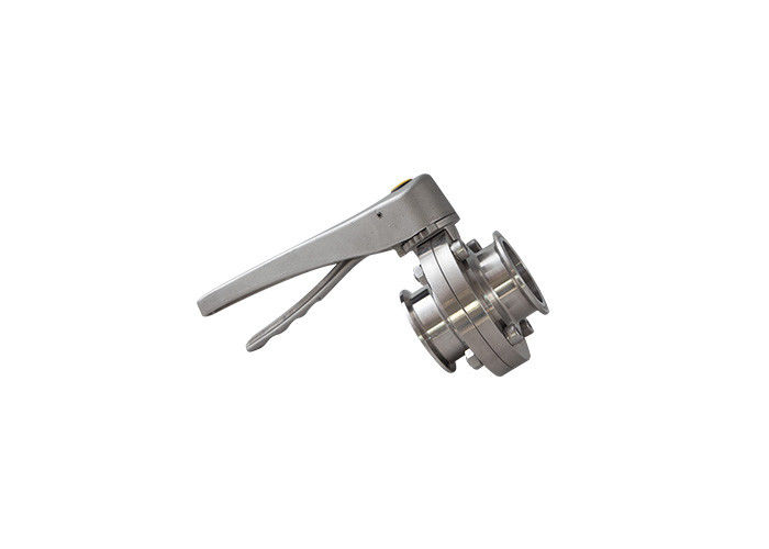High Performance Sanitary Butterfly Valve For Food Processing Industry