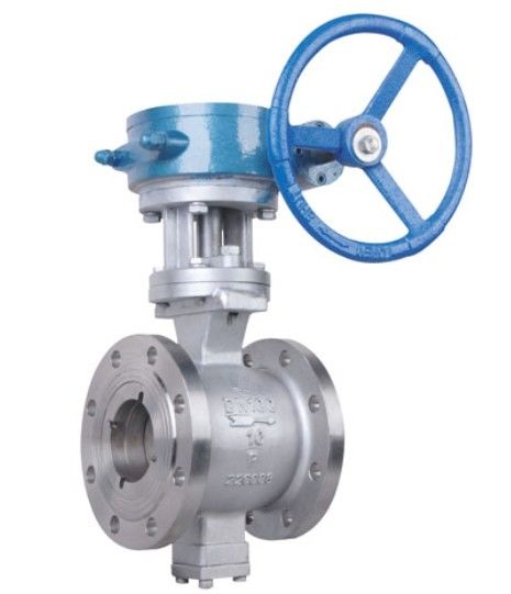 Light Weight Trunnion Ball Valve , Corrosion Resistant V Type Ball Valve