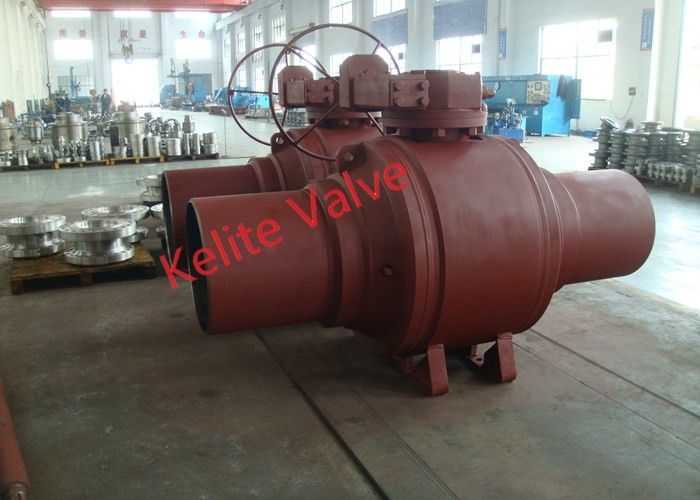 Forging Material Fully Welded Body Ball Valves With Extended Bonnet