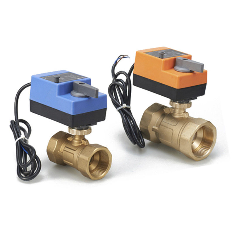 Accurate 2 Way Electric Actuated Ball Valve For Water Level / Flow Control