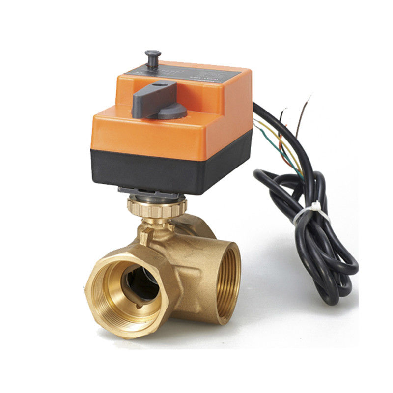 Accurate 2 Way Electric Actuated Ball Valve For Water Level / Flow Control