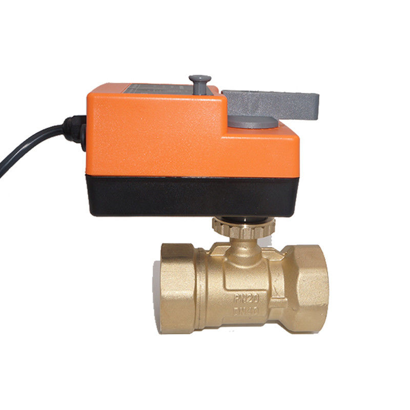 24V DN50 2 Way Electric Actuated Ball Valve For Water Treatment System