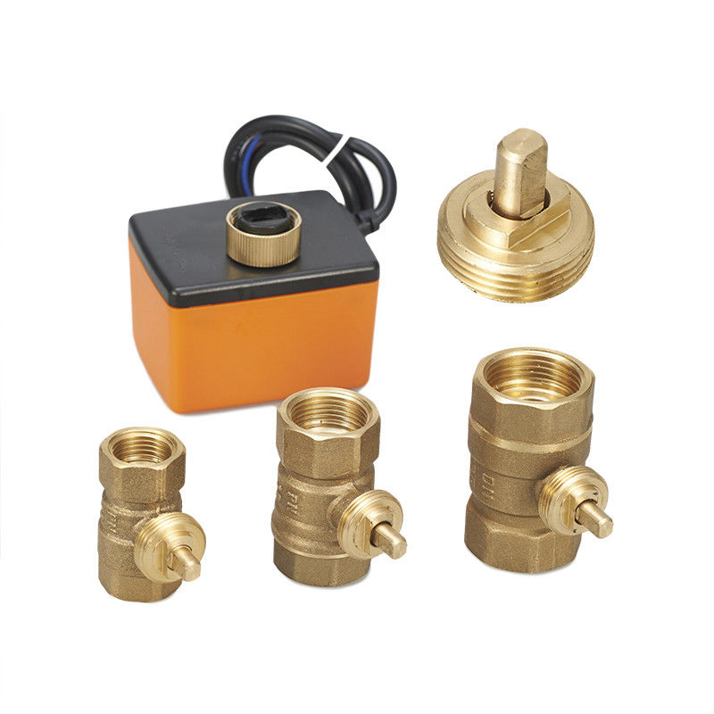 Two Way Electric Water Flow Control Valve DN25 For Heating System