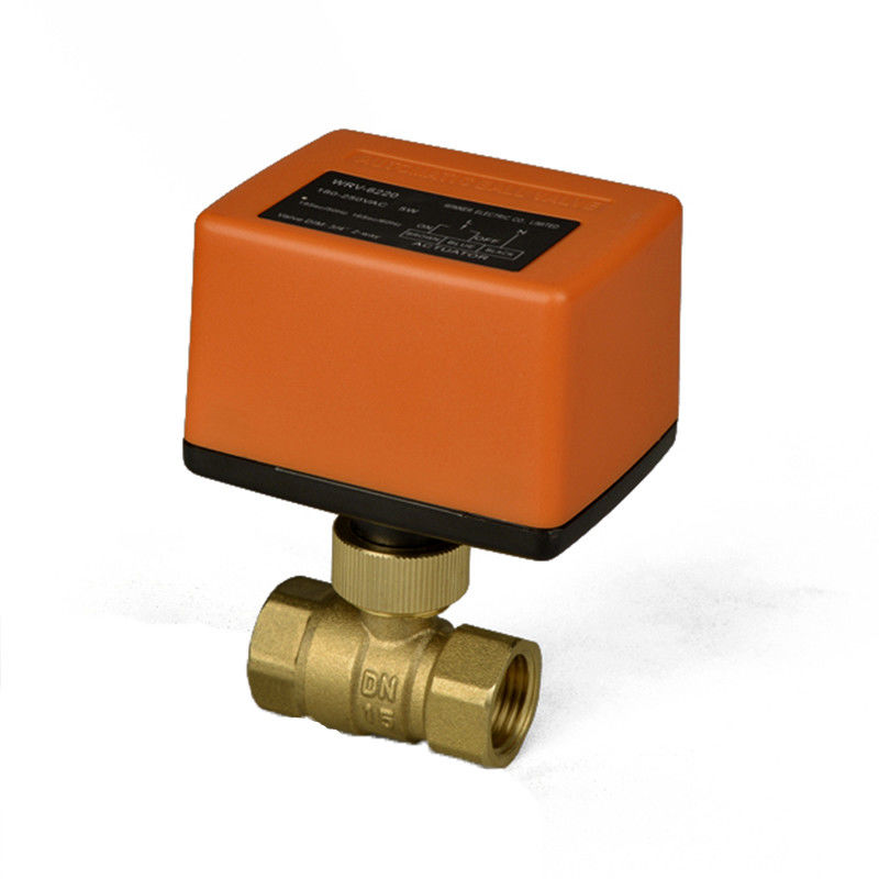 Two Way Electric Water Flow Control Valve DN25 For Heating System