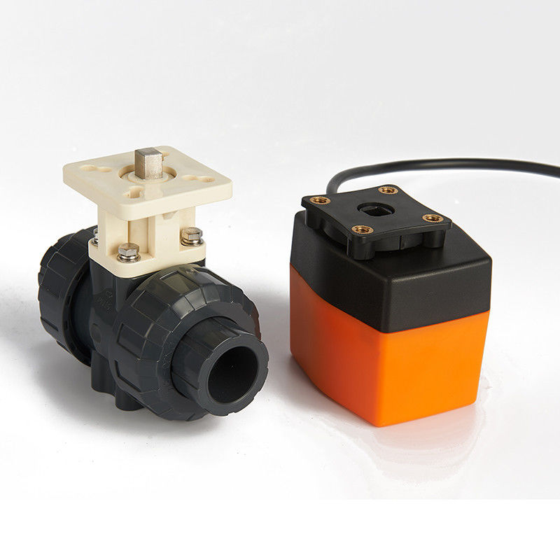 High Performance Electric Actuated Ball Valve , 2 Way Motorised Valve