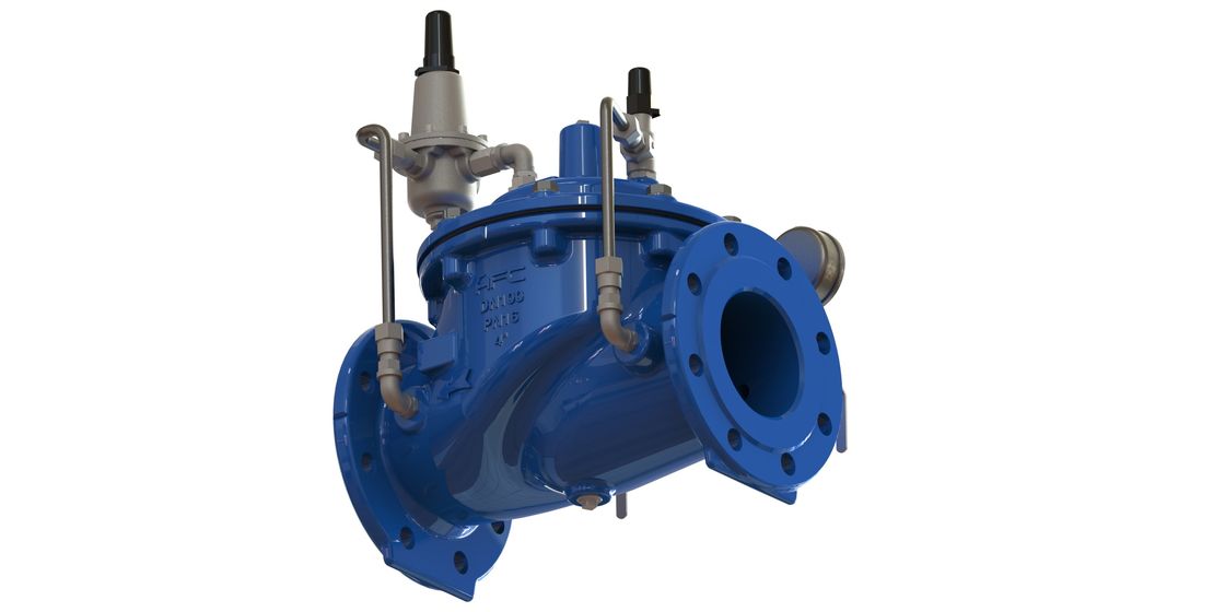 Ductile Iron Water Pressure Reducing Valve For Water System / Irrigation System