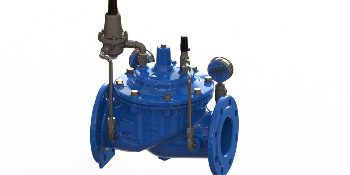 Full Bore Water Pressure Reducing Valve With EPDM Nylon Reinforcement Diaphragm