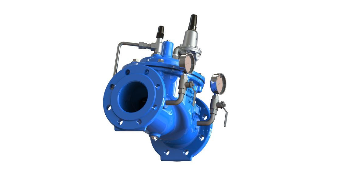 DN50 - DN800 Water Pressure Reducing Valve With Ductile Iron Body