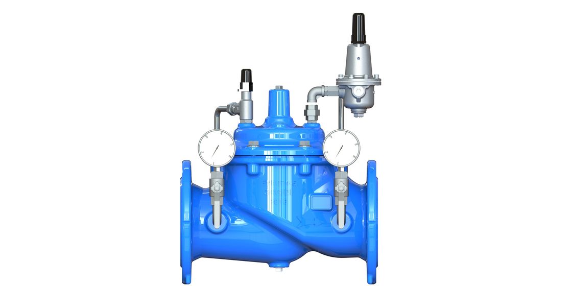 Reliable Water Pressure Regulator Valve With Replaceable Seat Ring