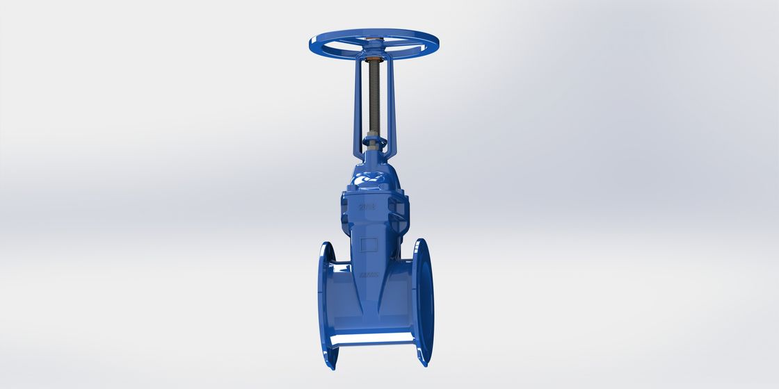 DN50 - DN300 Rising Stem Gate Valve For Drinking Water Processing Plant