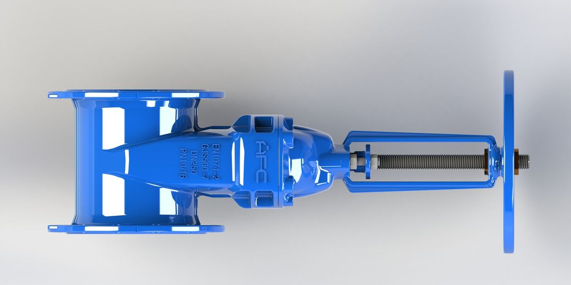 DN50 - DN300 Rising Stem Gate Valve For Drinking Water Processing Plant