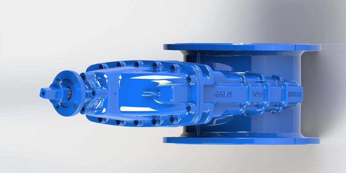 Handwheel Operated AWWA Gate Valve , Low Torque Resilient Seated Valve
