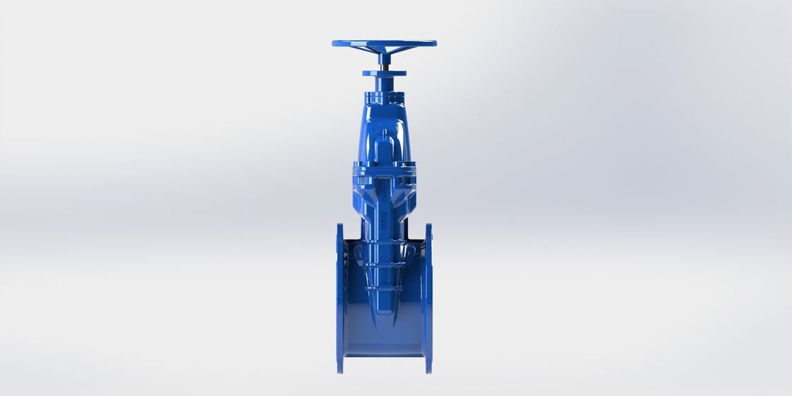 Cap Operated Water Supply Gate Valve FBE Coated For Fire Fighting System