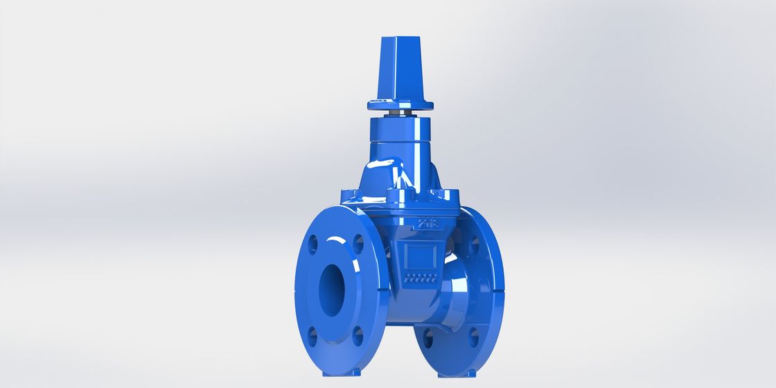 Abrasion Resistant Water Gate Valve , Ductile Iron Wedge Type Gate Valve