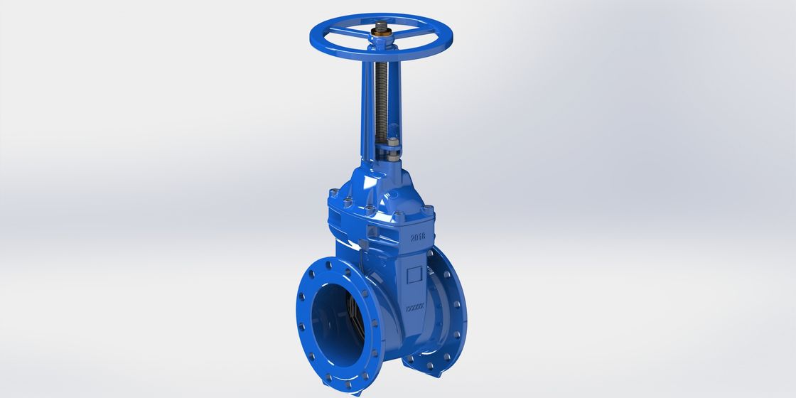 FBE Coated Water Gate Valve For Irrigation / Fire Fighting System